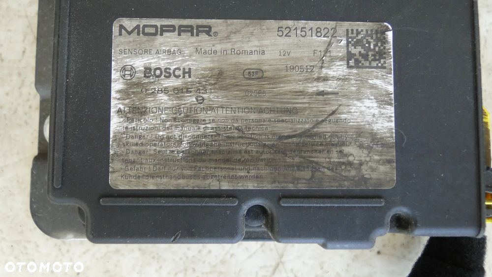 JEEP RENEGADE LIFT KONSOLA DESKA PODUSZKI PASY AIRBAG ORYGINAŁ KOMPLET 18-22r EUROPA - 18