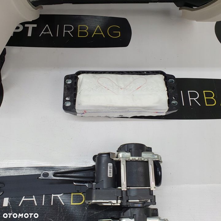 VW PASSAT B8 DESKA ROZDZIELCZA KONSOLA KOKPIT PULPIT PODUSZKI AIRBAG AIR BAG PASY KIT SET - 12