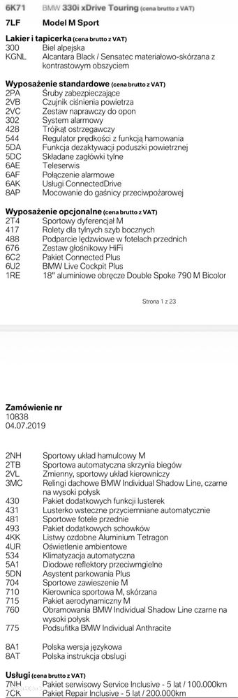 BMW Seria 3 330i xDrive M Sport sport - 12