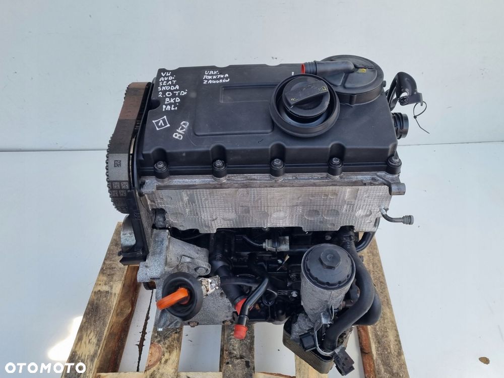 SILNIK BEZ OSPRZĘTU Seat Altea 2.0 TDI 140KM BKD - 1