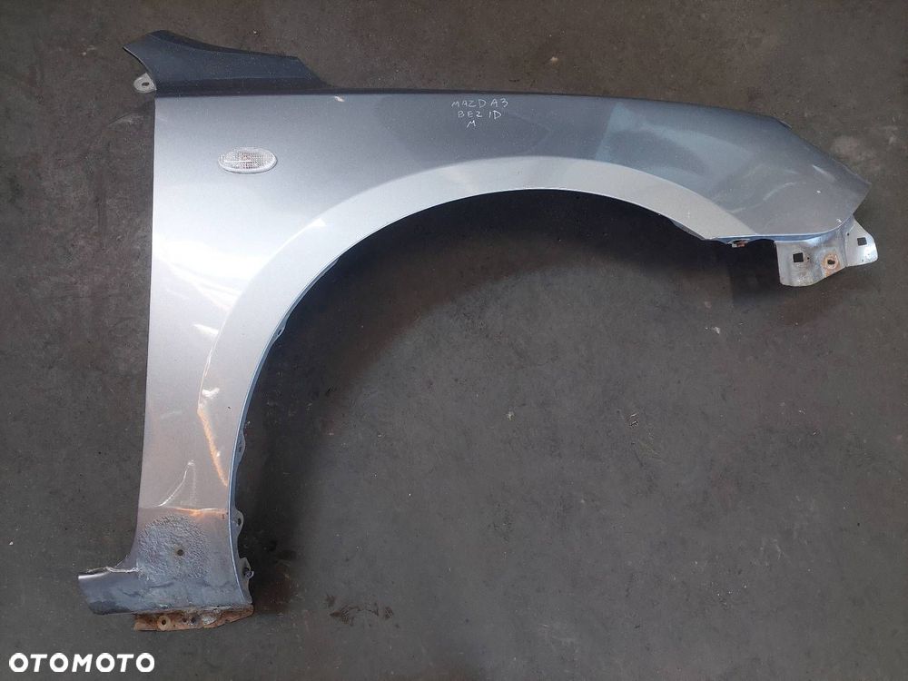 KOMPLETNY PRZÓD MASKA ZDERZAK BŁOTNIK LAMPY BELKA MAZDA 3 I BK LIFT - 7