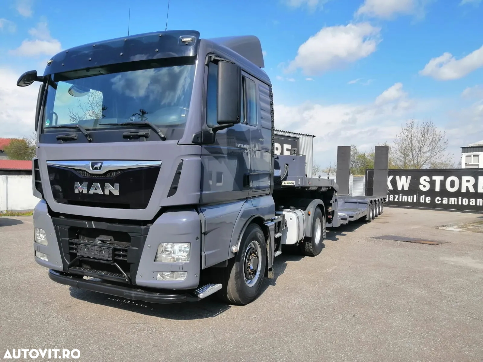 MAN MAN 18.460 TGX 4X4 +Trailer Langendorf, 4 Axe, 59 tone - 9