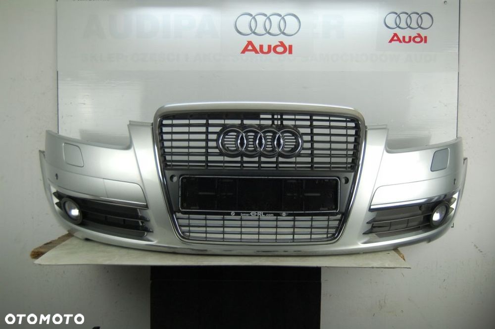 ZDERZAK AUDI A6 C6 4F 2004-2008 KOMPLETNY SPRYSKI - 1