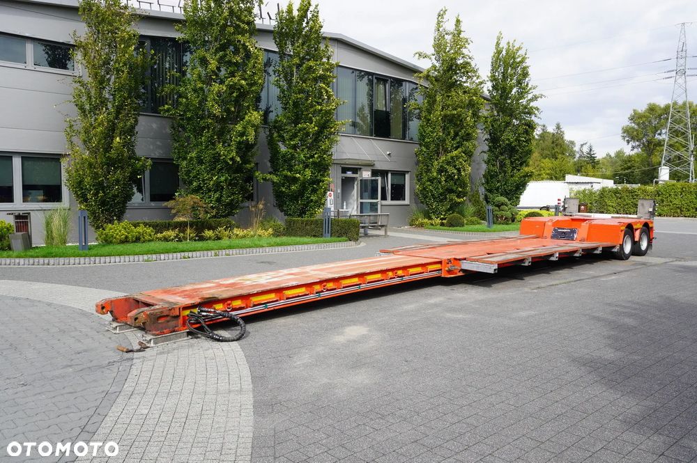 Kassbohrer LB2 TIEF-BETT / 16.5 m / Naczepa rozsuwana / osie skrętne / 2 sztuki - 15