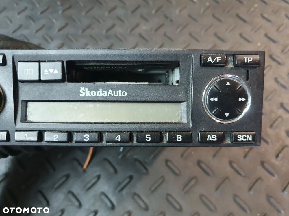 Radio samochodowe radioodtwarzacz Skoda Symphony 1U0035161D - 3