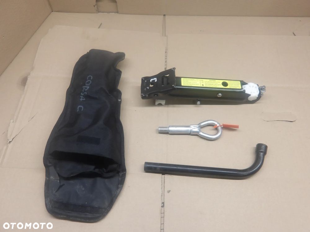 OPEL CORSA C LIFT 03-06 1.0B ZESTAW NAPRAWCZY LEWAREK UCHO HOLOWNICZE KLUCZ - 1