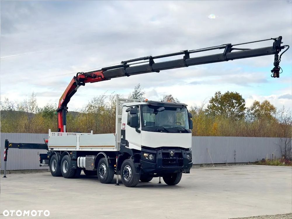 Renault C430 * SKRZYNIA 6,80 m * PALFINGER PK 26002 - EHD + PILOT / 8x4 - 2