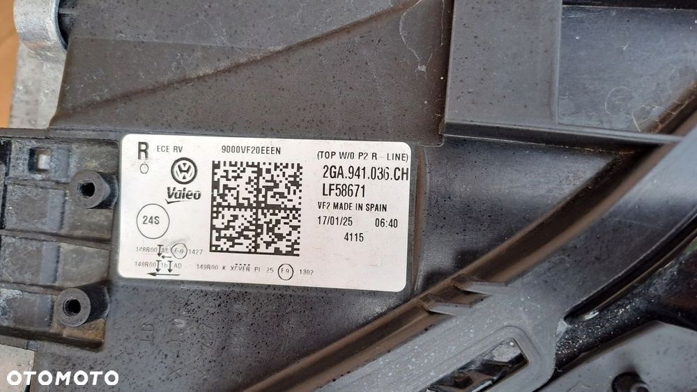 T-ROC IQ LIGHT LIFT 2GA941036CH PRAWA LAMPA PRZEDNIA UŻYWANA ŁADNA - 5