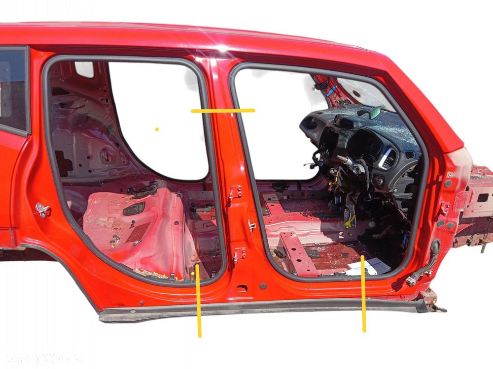 PRÓG PRAWY SŁUPEK ŚRODKOWY JEEP RENEGADE (2014-2018) KOD LAKIERU 176 - 1