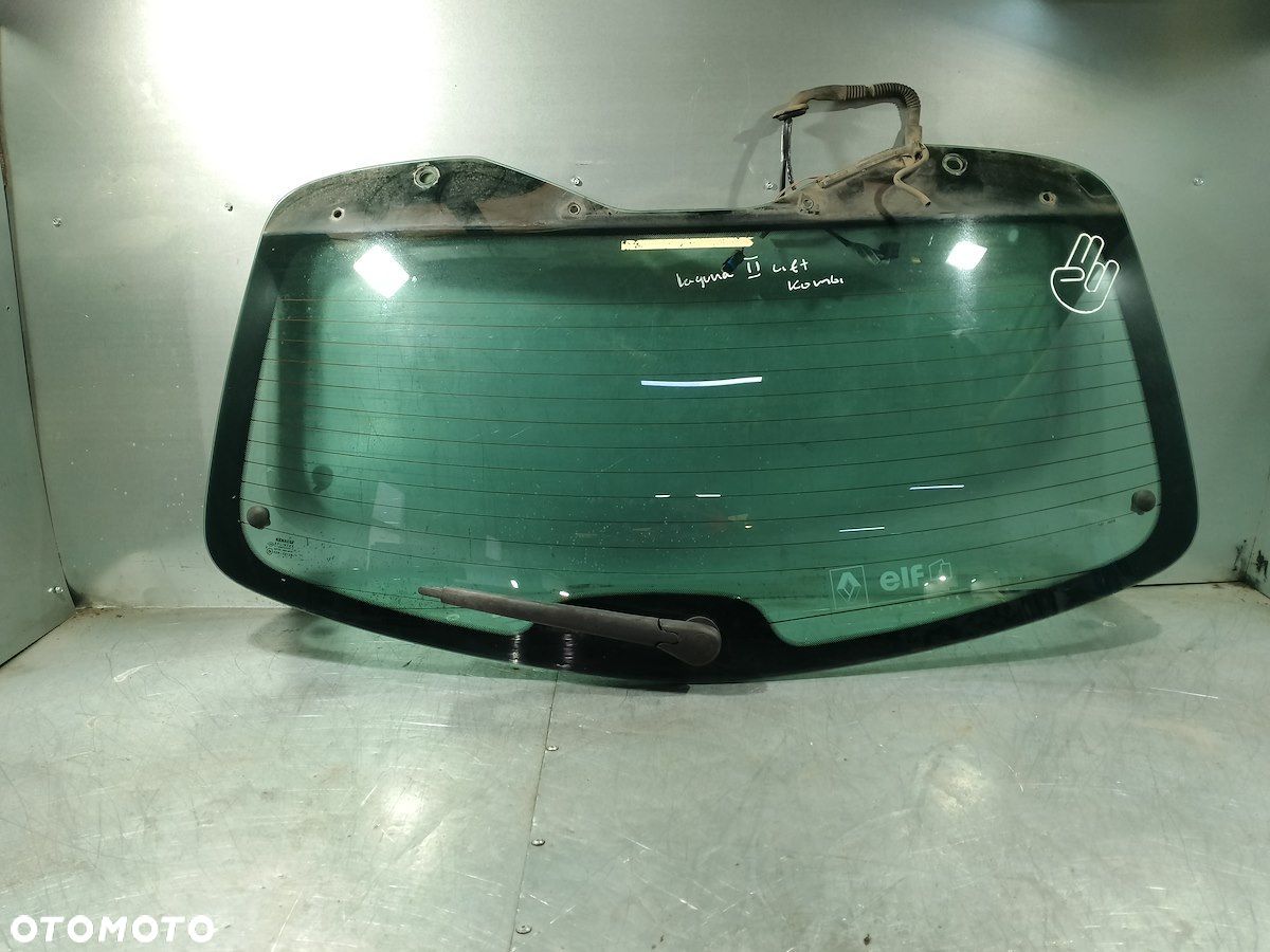 SZYBA TYŁ TYLNA RENAULT LAGUNA II LIFT 1.9 DCI KOMBI E643R-00128 - 1