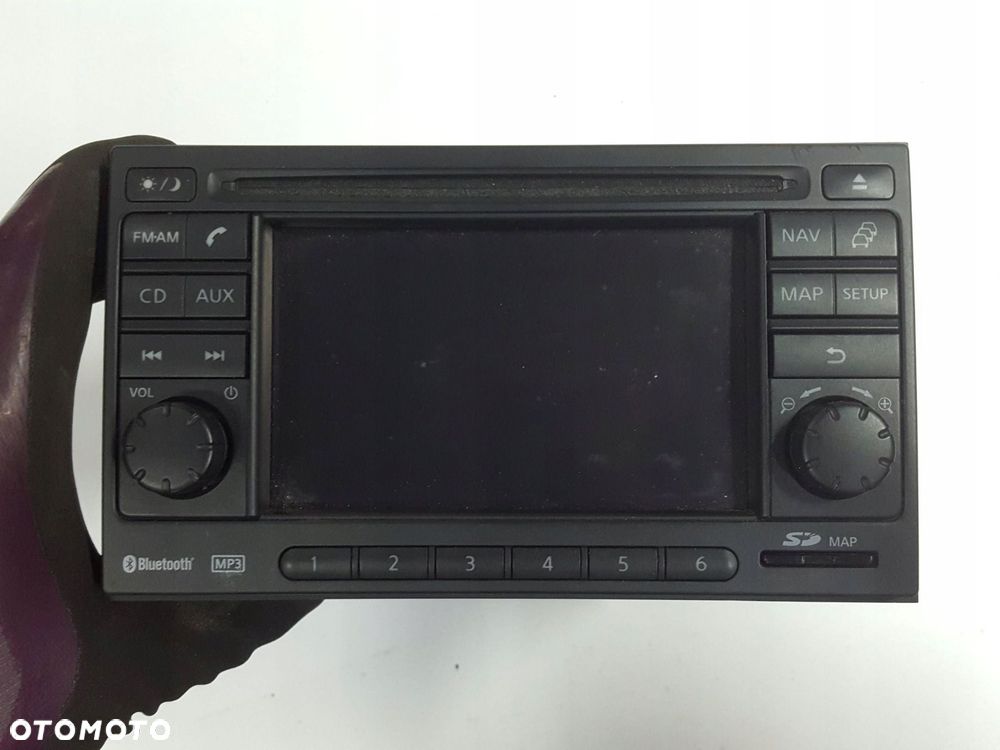 NISSAN QASHQAI I J10 LIFT 10-13r RADIO NAWIGACJA 25915BH20C - 1