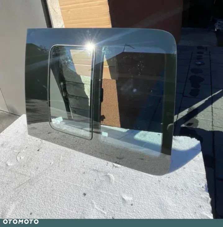 OKNO PRZESUWNE szyba drzwi BOCZNE PRAWE VW CADDY 2K 2004-20 Oryginał - 1