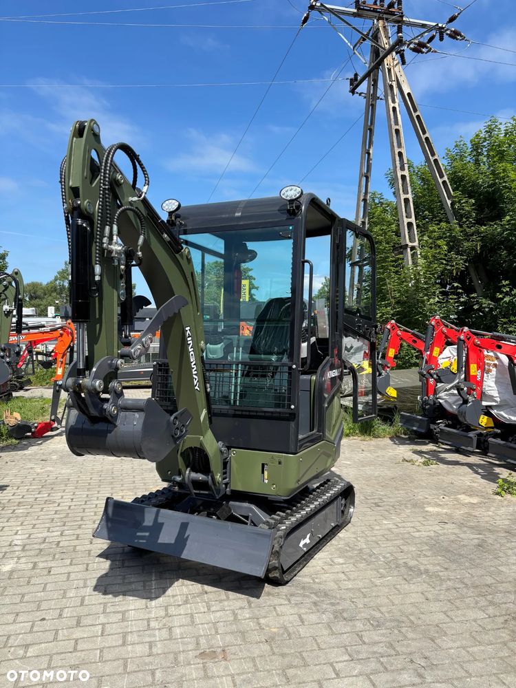 Kingway Koparka 1600kg S16K + Kciuk Hydrauliczny - 18