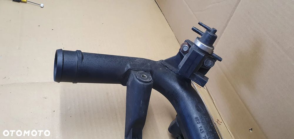 Przewód rura intercoolera czujnik zaworek VW Passat B5 1.9 TDI 8D0145840S - 2