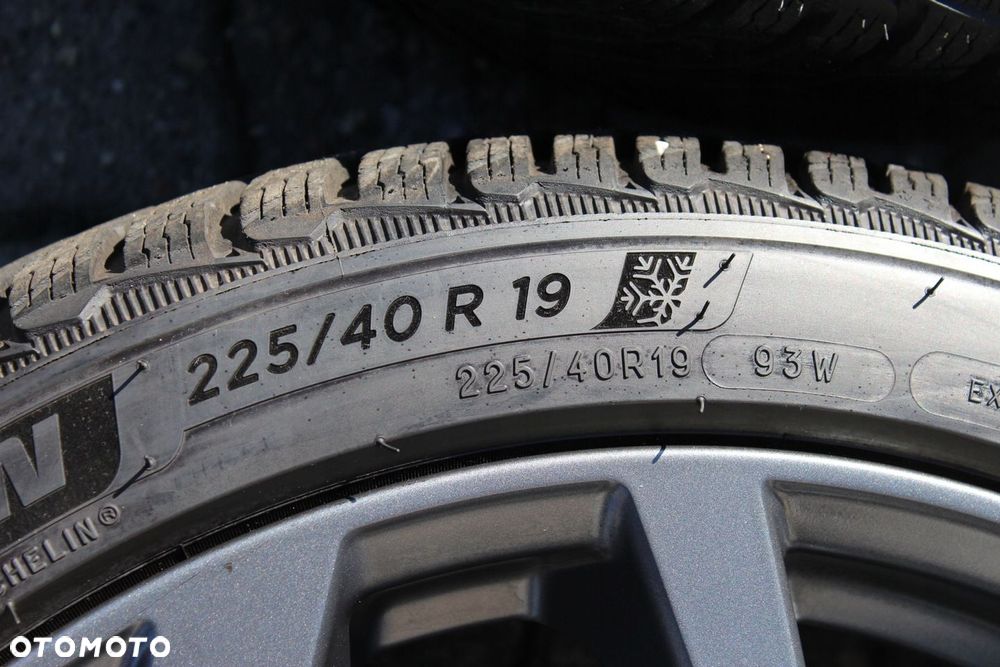 2x 225/40R19 MICHELIN PILOT ALPIN 5 93W XL 20r 2x7,5mm jak NOWE - 3