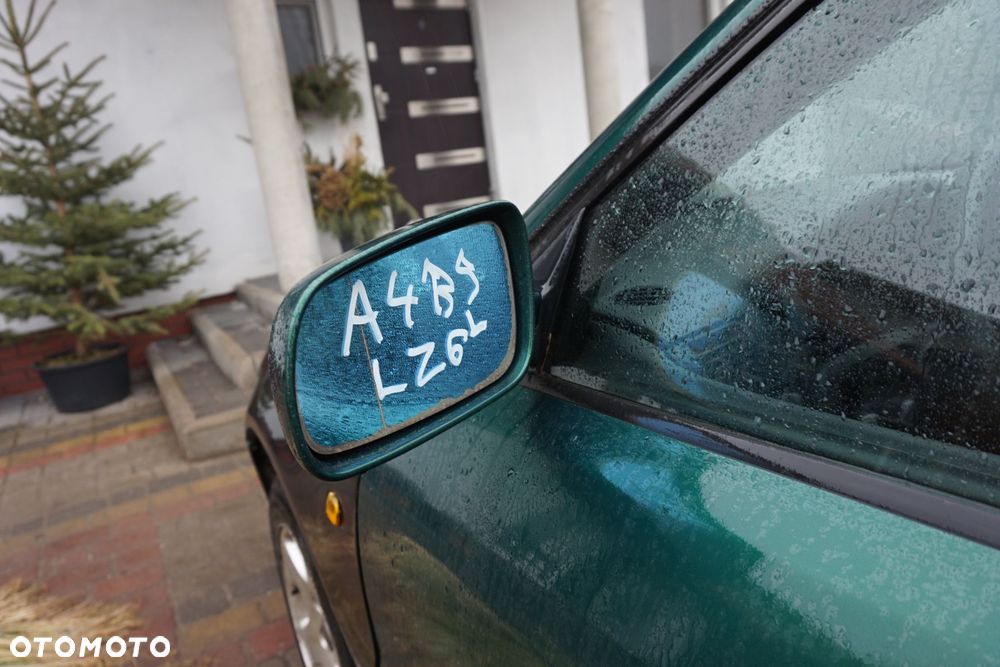 LUSTERKO ELEKTRYCZNE LEWE A4 B5 LZ6L ZIELONY AUDI 1994-2001 - 3
