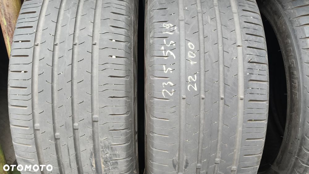CONTINENTAL EcoContact 6 - 235/55R19 105V - 2szt. 4mm - 1