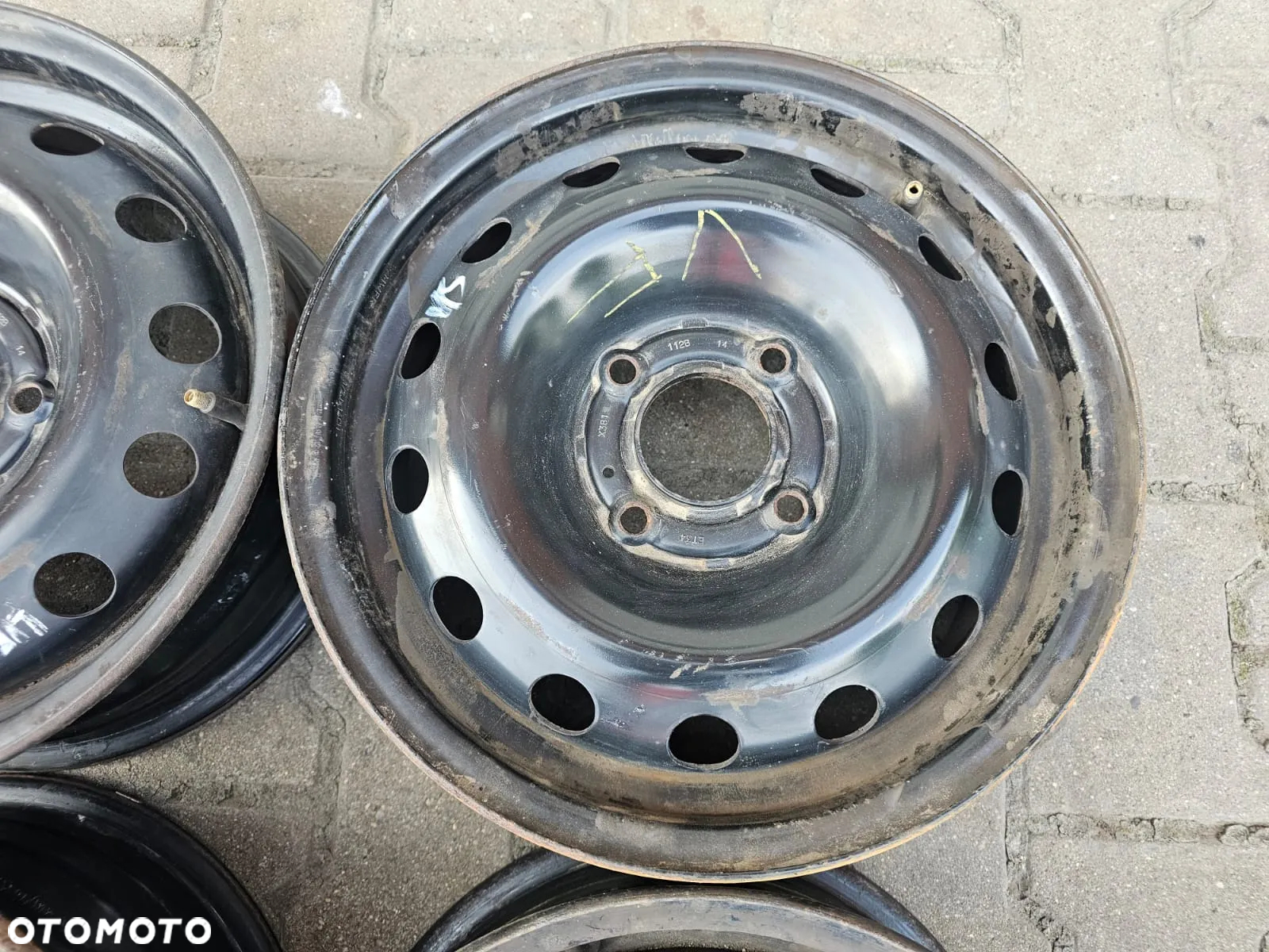 (S43) Felgi stalowe 5,5Jx14'' ET34 4x108 Peugeot 308 Partner II Citroen C3 Berlingo II - 3