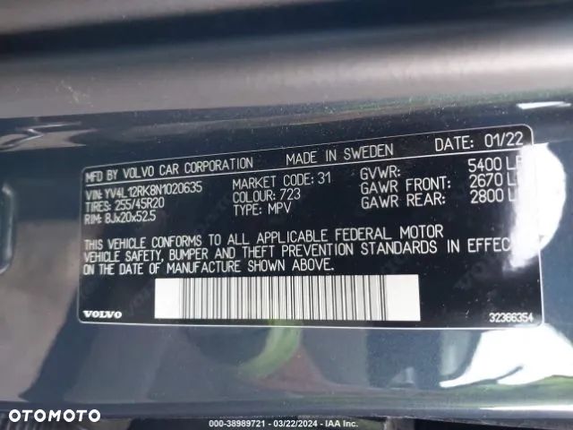 Volvo XC 60 B5 B AWD Geartronic Inscription - 14