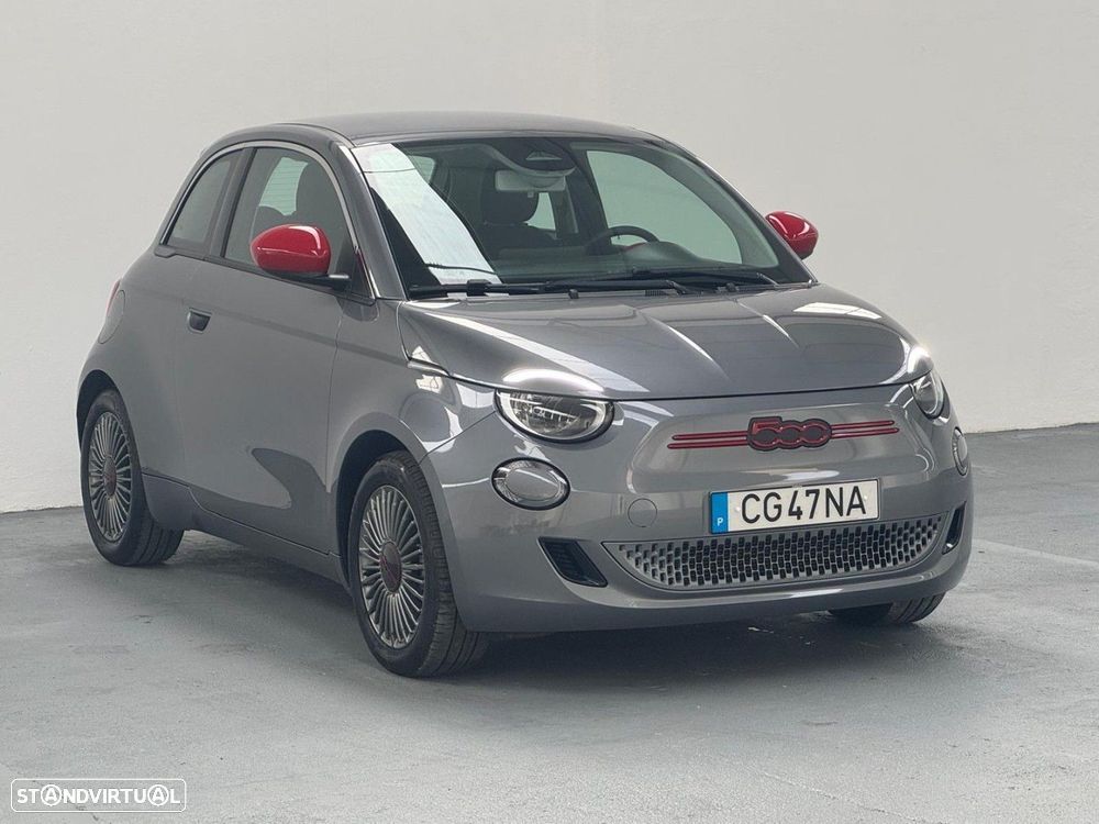Fiat 500e 23,8kWh Red - 1
