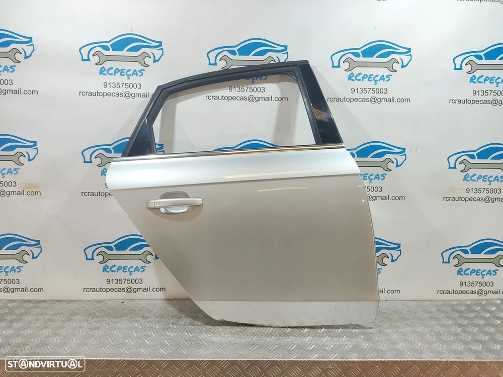 PORTA TRASEIRA TRÁS DIREITA AUDI A4 B8 8K2 SEDAN CARRO 8K5833052D FECHO PUXADOR - 5