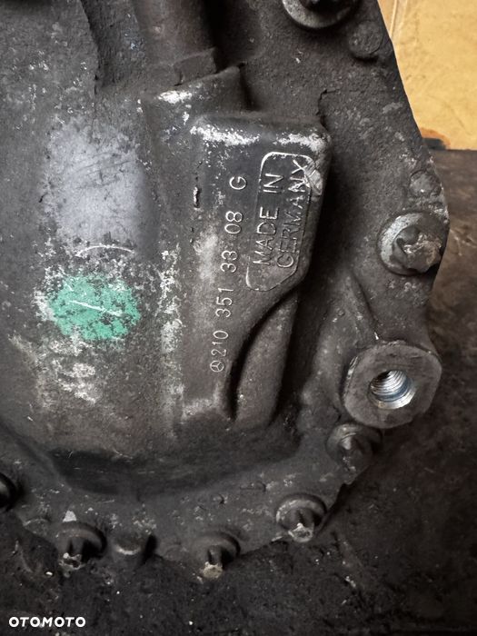 most tylny dyfer mercedes w203 w210 2.87 2:87 - 4