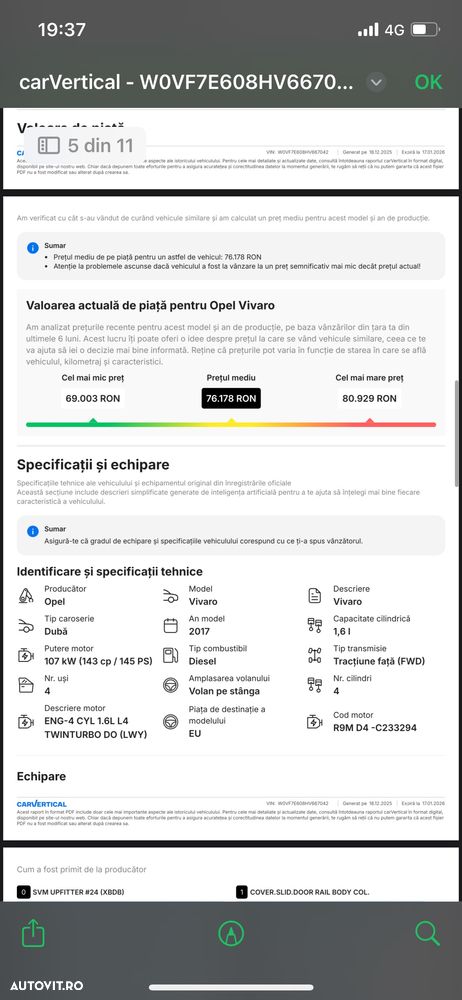 Opel Vivaro L2H1 S&S - 19