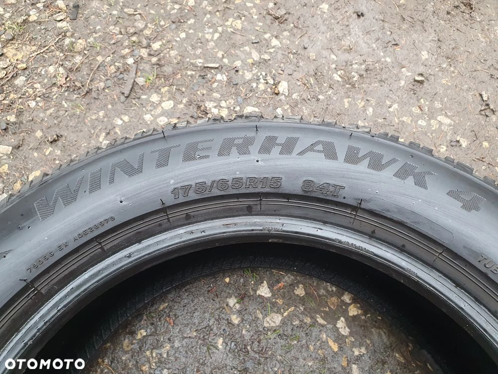 2x Firestone 175/65R15 84T Winterhawk 4 opony zimowe ZIMÓWKI 2022R 6.2 mm - 5