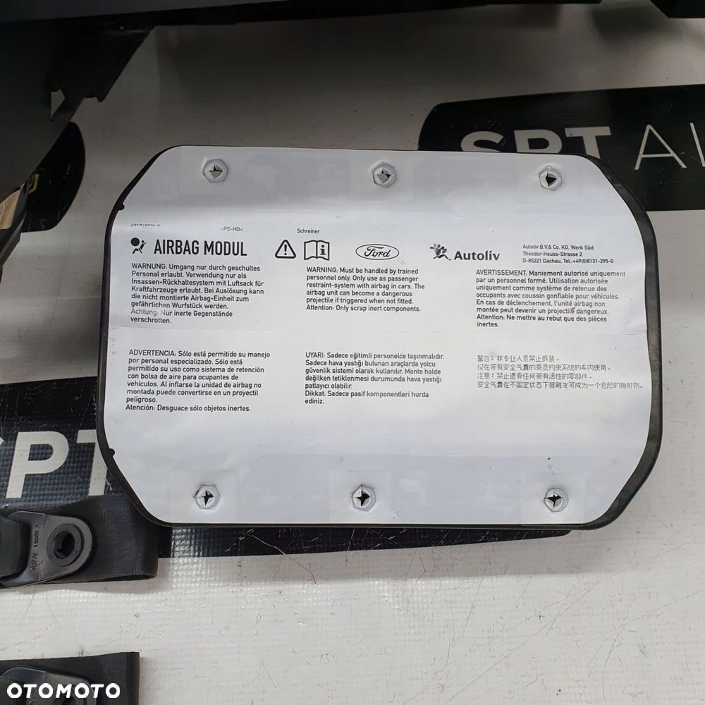 FORD FOCUS MK3 III 3 LIFT KOKPIT DESKA KONSOLA PULPIT PODUSZKA AIRBAG AIR BAG PASY KIT SET - 9
