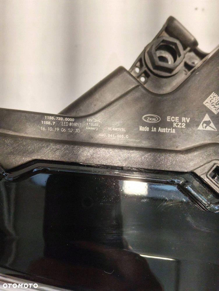 audi q7 4m laser przód strona lewa 4m0941085c - 5