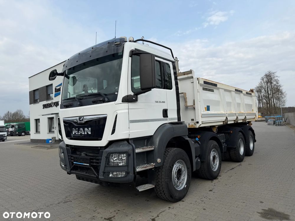 MAN TGS 35.460/8x4/MANUAL/WYWROTKA/ MEILLER KIPPER/ BORDMATIC - 2