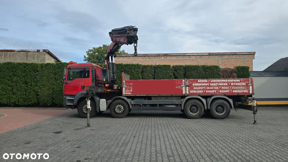 MAN TGA 35.360 8x4 FASSI F380 7+2 24m - 14