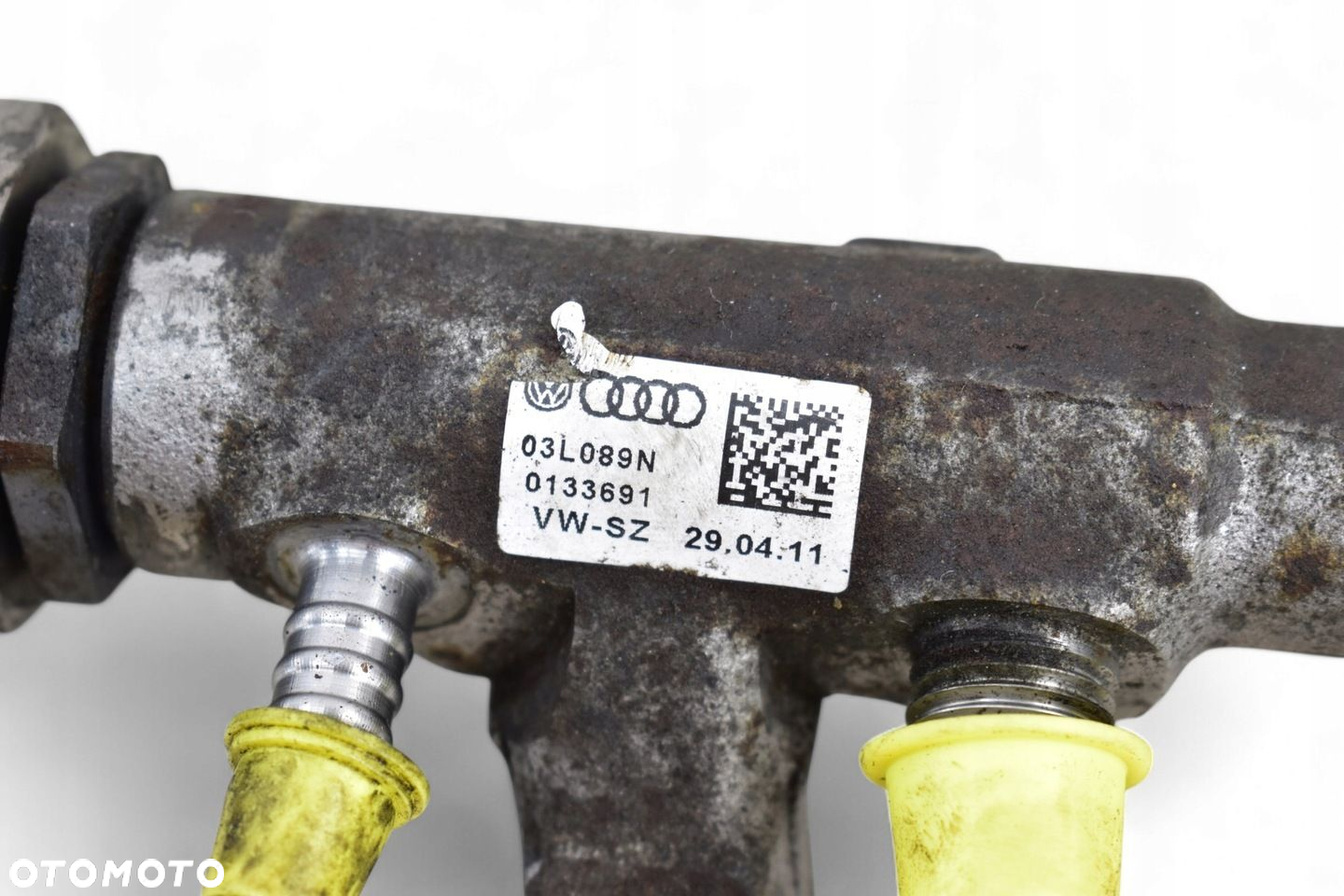 Listwa Wtryskowa Czujniki VW PASSAT B7 AUDI A4 B8 A5 8T 2.0 TDI 03L089N - 7