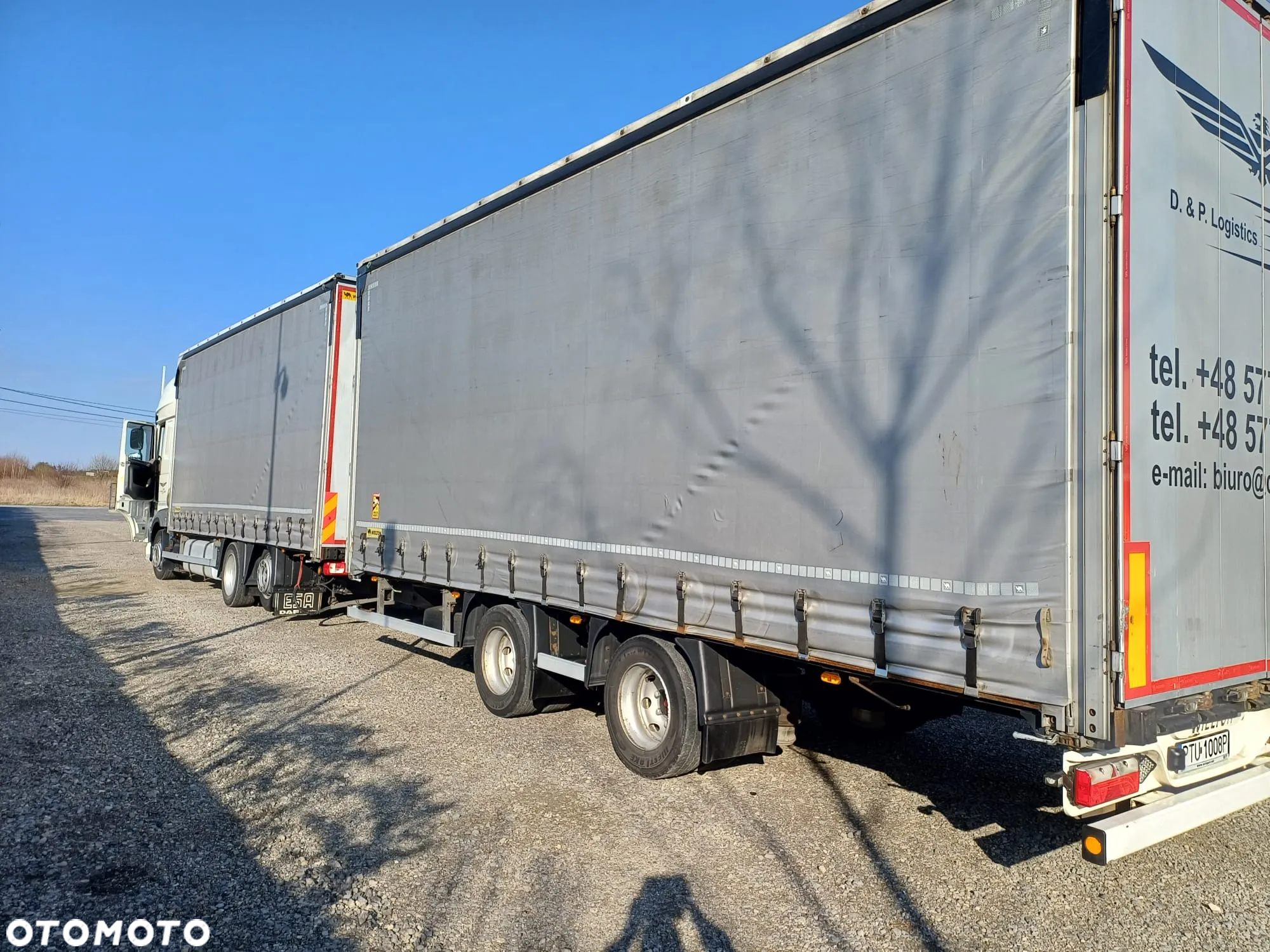DAF XF 480 SUPER SPACE CAB / ZESTAW TANDEM PRZEJAZDOWY 120m3 - 4