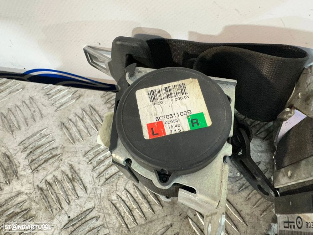 .Conjunto Cinto De Segurança Frente Frontal Direito Esquerdo Tras Traseiro Original BMW Serie 1 E87 5 portas Serie 3 e90 Carro Sedan 2004 - 2013 - 7