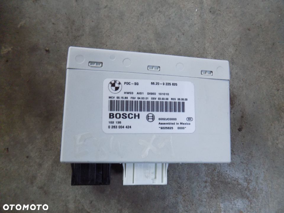BMW E81 E84 E87 E90 E91 E92 E93 MODUŁ PDC 9225825 - 1