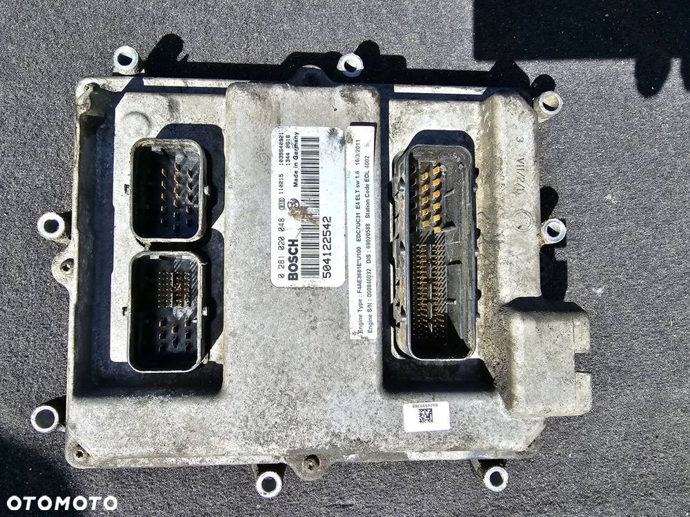 KOMPUTER SILNIKA ECU IVECO EUROCARGO 20E28 0281020048 - 1