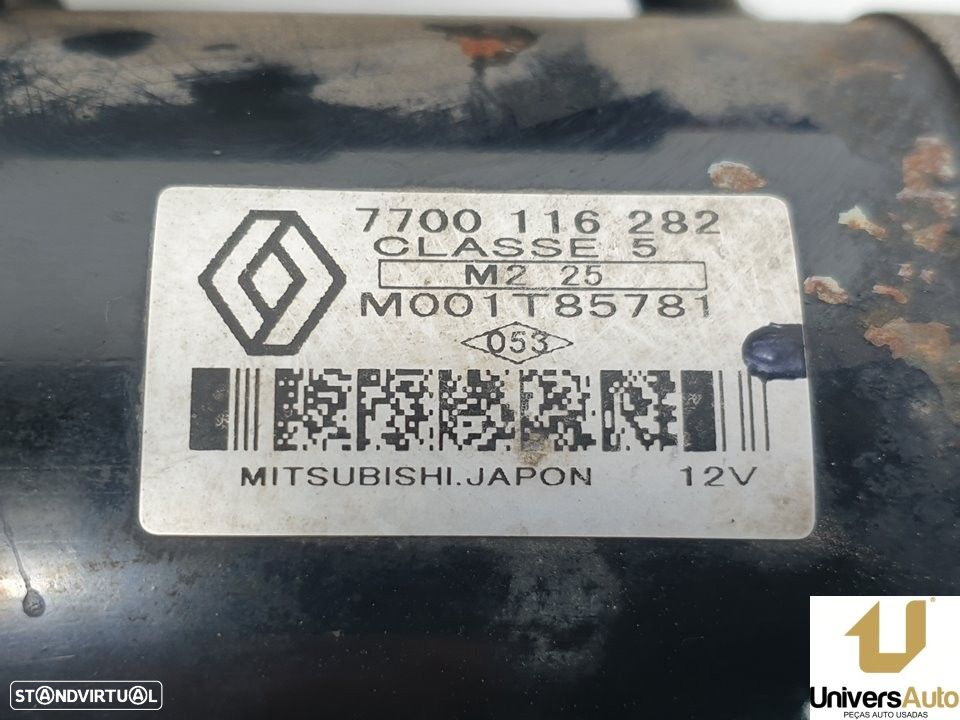 MOTOR ARRANQUE RENAULT SCÉNIC I LIMUSINA 2003 -7700116282 - 4