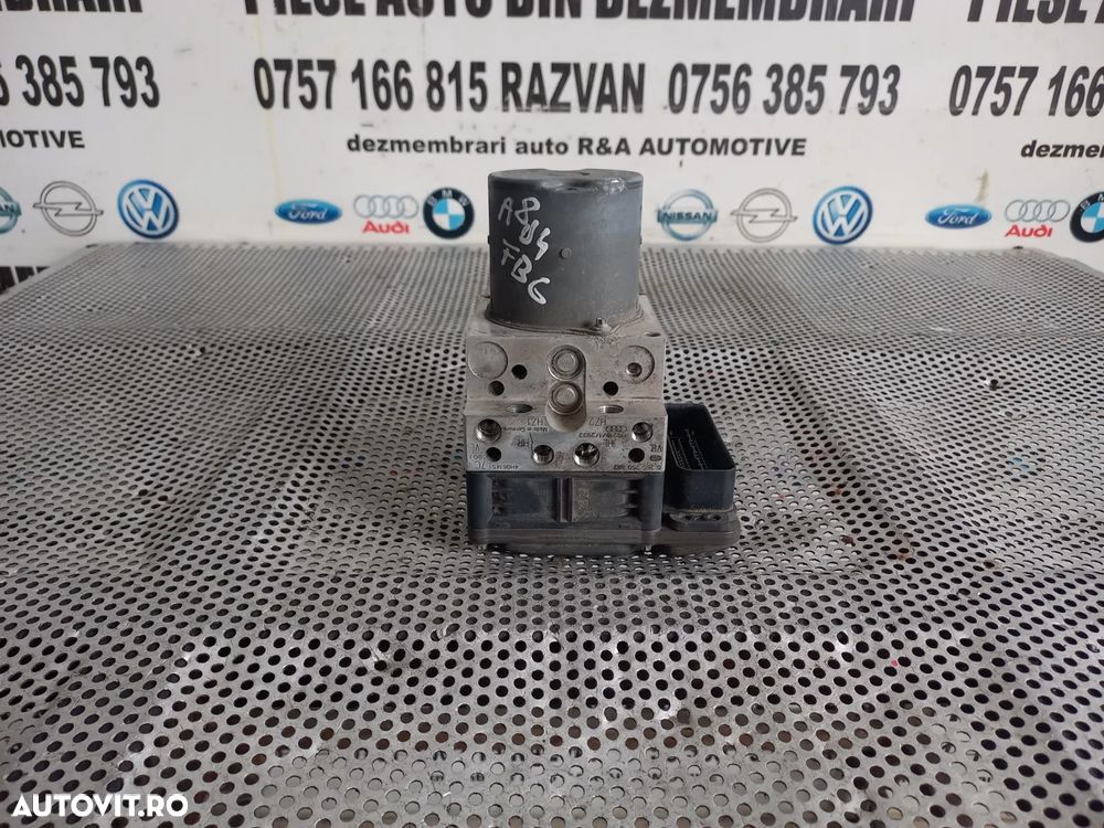 Modul Pompa Unitate ABS Audi A8 4H D4 An 2010-2011-2012-2013-2014-2015-2016-2017 Cod 4H0907379C Dezmembrez Audi A8 4H D4 3.0 Tdi Quattro Motor CDT Cutie MXU Volan Stanga - Dezmembrari Arad - 3