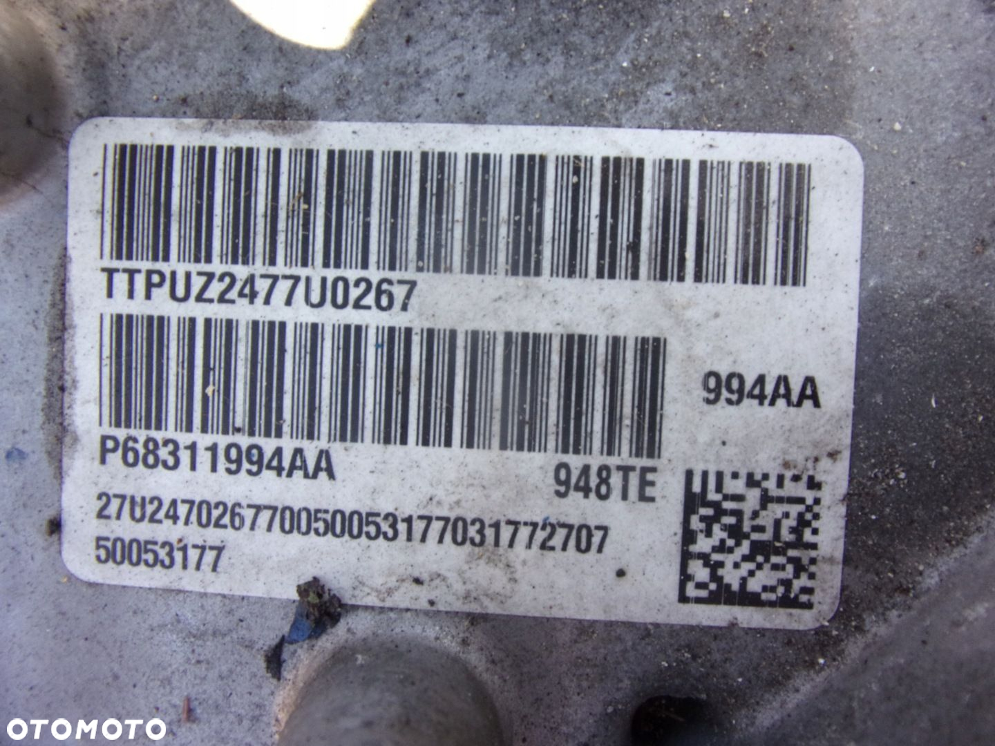 FIAT JEEP CHRYSLER SKRZYNIA AUTOMAT 948TE - 5