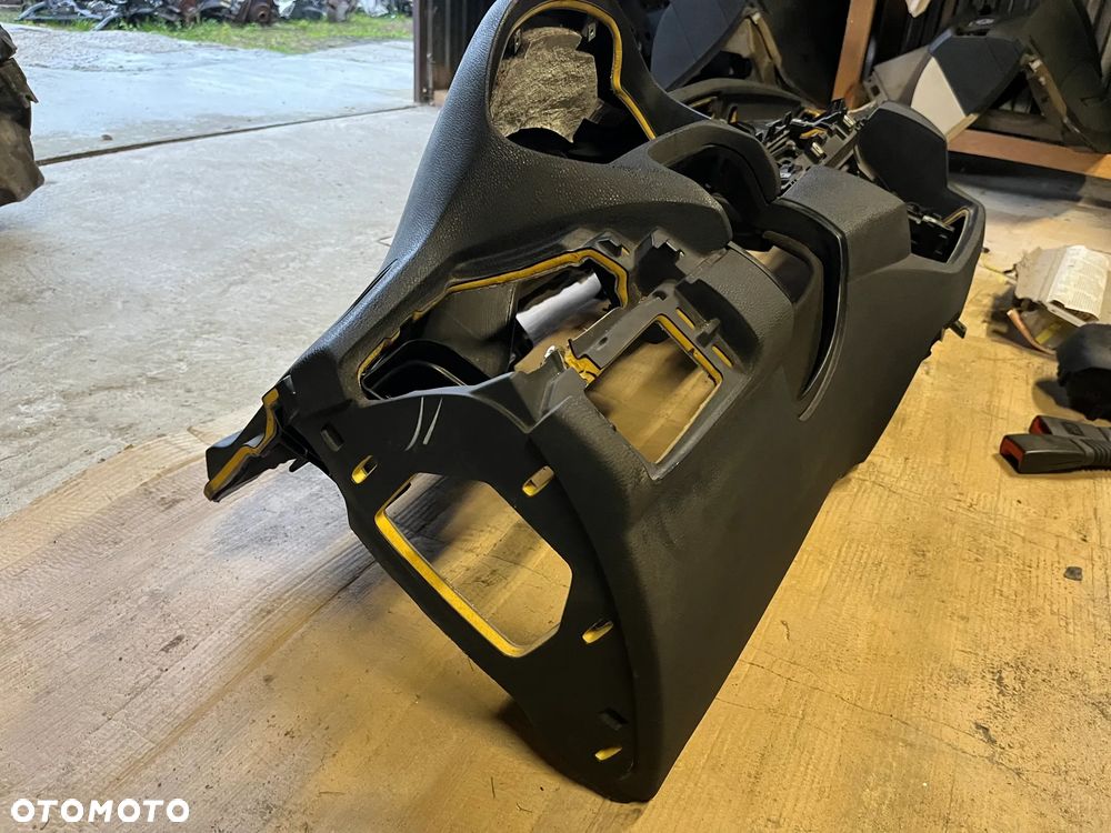BMW X5 E70 DESKA ROZDZIELCZA KOKPIT KONSOLA AIRBAG NAPINACZE ORYGINAŁ KOMPLET - 4