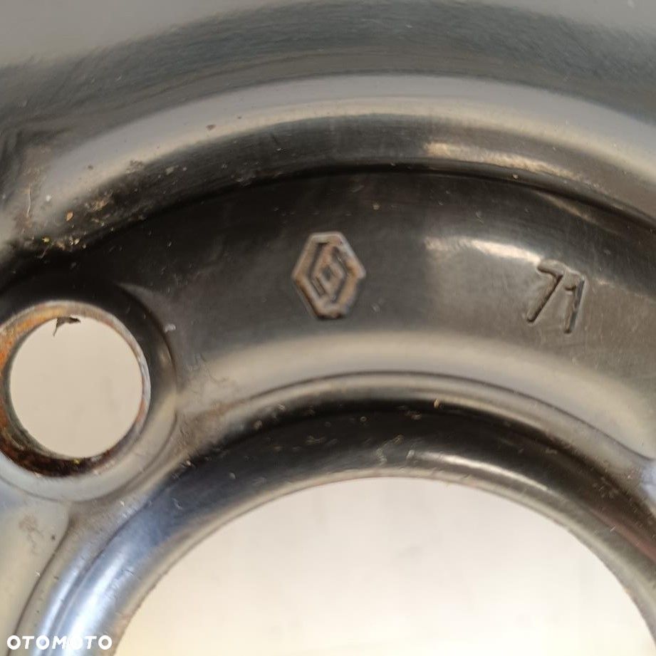FELGI 4x100 16 Dacia Sandero Logan Renault Captur + Kołpaki 4szt (F9338) - 7