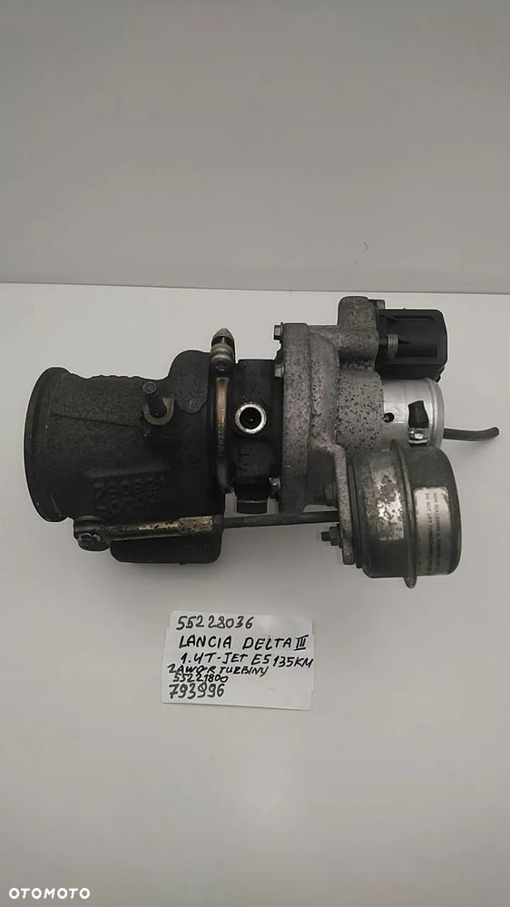 TURBINA 1.4 T-JET 135KM 140KM E5 DELTA II 55228036 793996 - 4