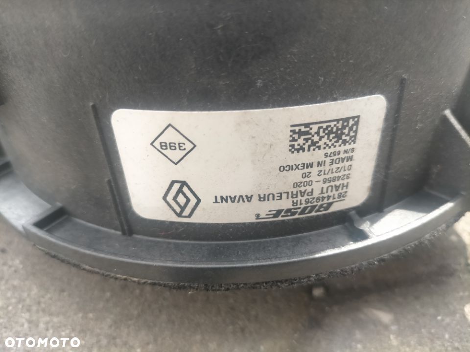 GŁOŚNIK DRZWI RENAULT SCENIC III 281449261R BOSE - 2