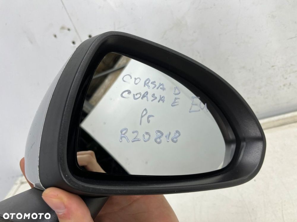 Lusterko Opel Corsa D Opel Corsa E 06-19r. elektryczne PRAWE zewnętrzne grzane 5 pin EUROPA - 11