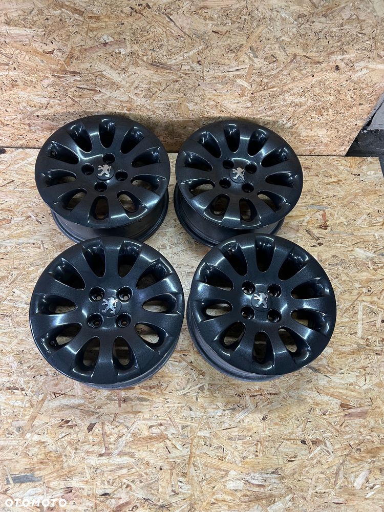 Alufelgi Citroen Peugeot 15 cali 4x108 C3 II III 208 I II - 1