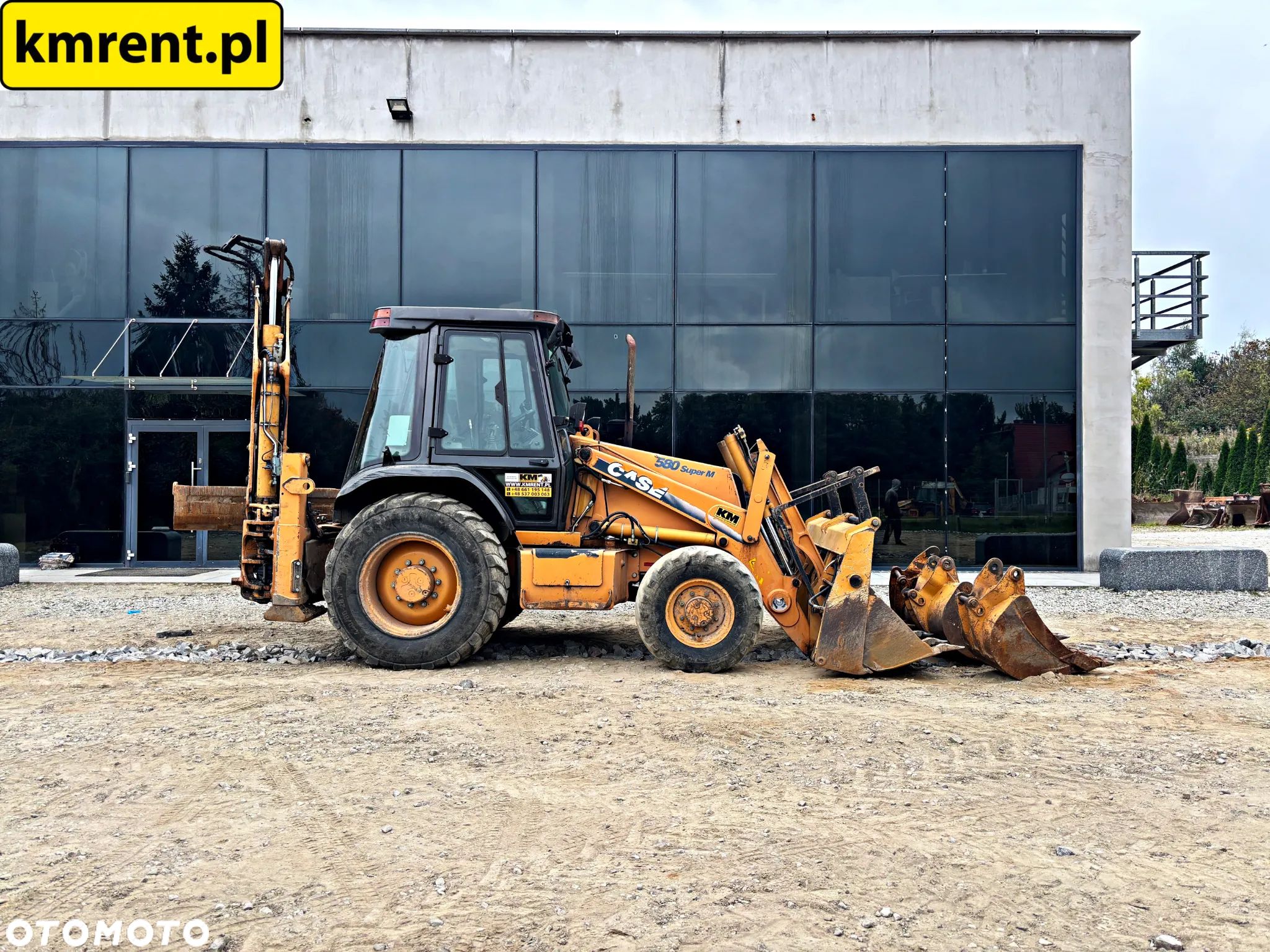 Case 580 SM KOPARKO-ŁADOWARKA 2003R. | JCB 3CX CAT 428 432 CASE 590 - 1