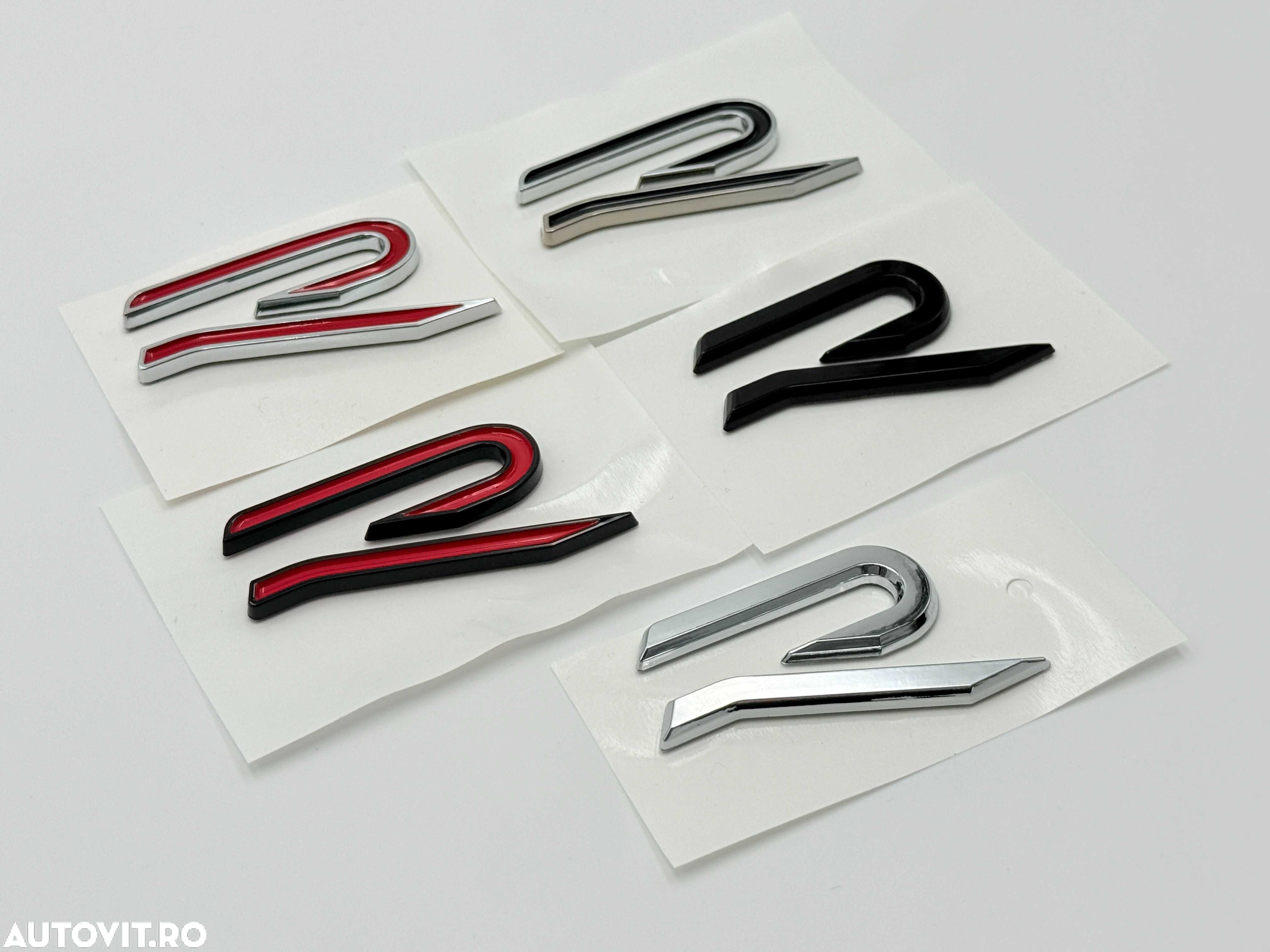 Emblema Compatibila VW R/R-line aripi/spate model nou - 1