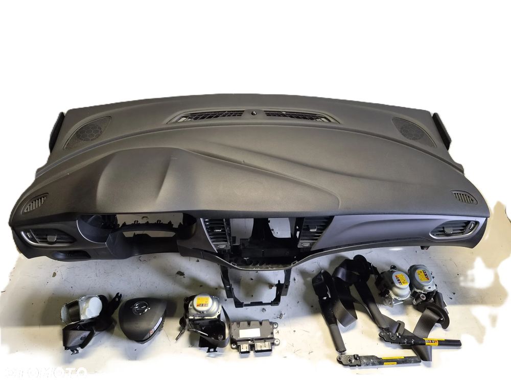 Konsola deska airbag komplet Opel Astra k eur - 7