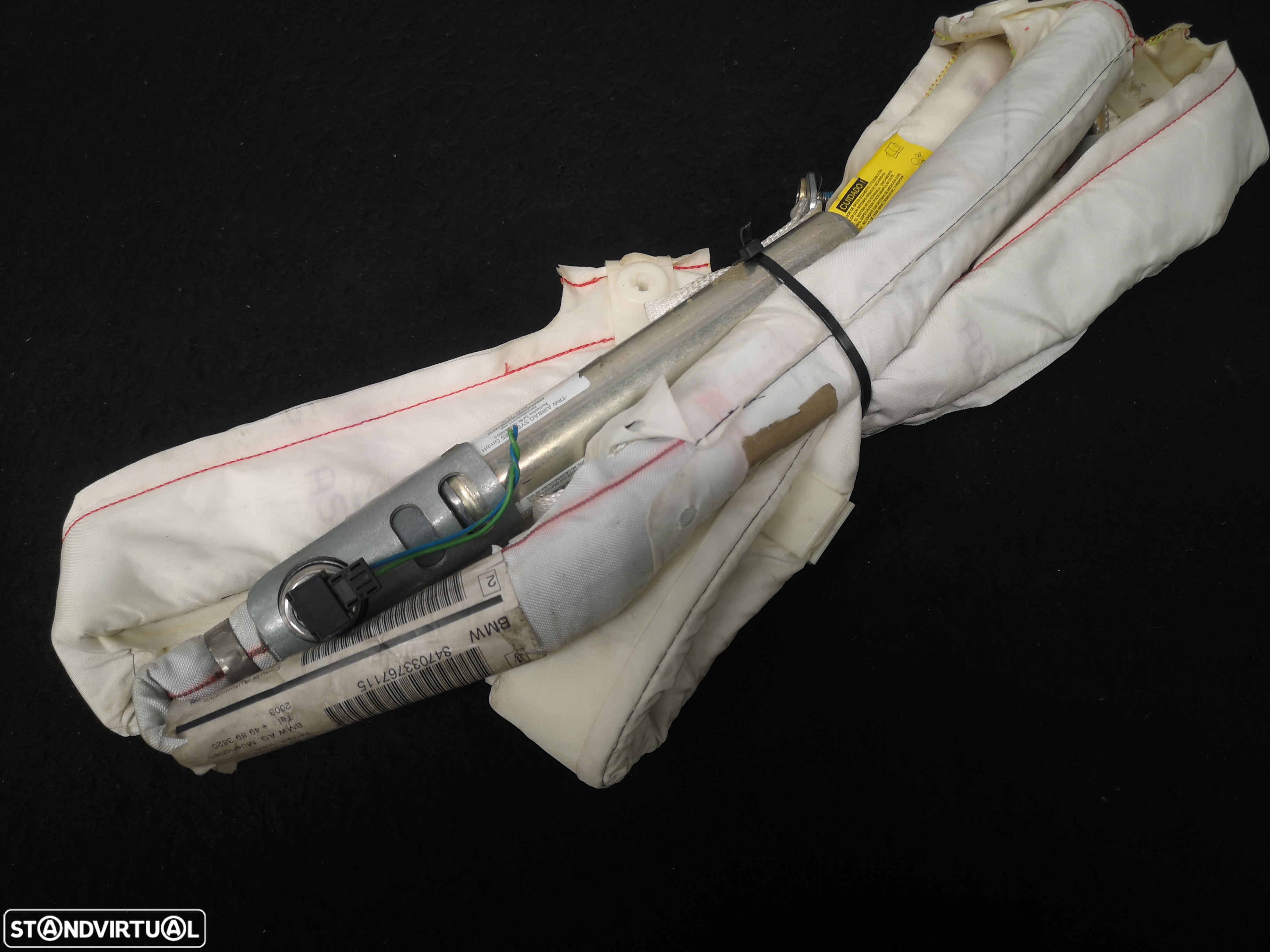 Airbag cortina originais esquerda BMW5 e60 2003-2009 - 3